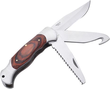 Laguiole Garden Multifct Knife And Pouch