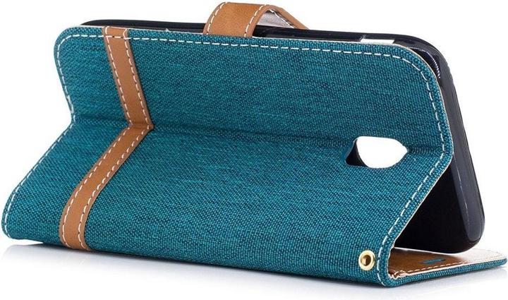 Produktbild König Design Hülle Handy Schutz für Samsung Galaxy J3 (2017) Case Cover Tasche Wallet Etui (Samsung Galaxy J3 (2017))