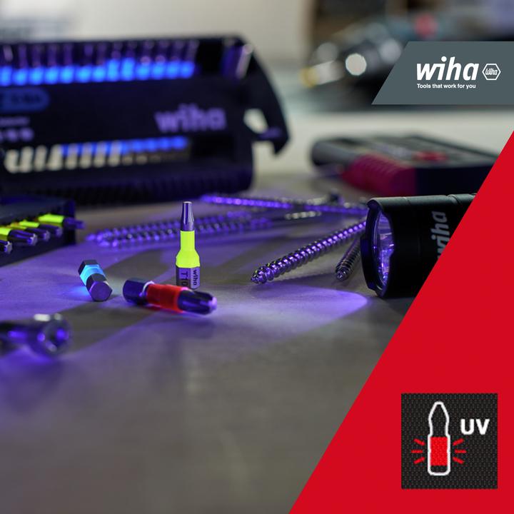 Image du produit Wiha Bitset BitBuddy 7tlg. TY-Bit 49mm PH, PZ, TORX 1/4" E6,3 Applications de vissage Visseuse à Impact (Six pans creux TX M20, Six pans creux TX M25, Six pans creux TX M15)
