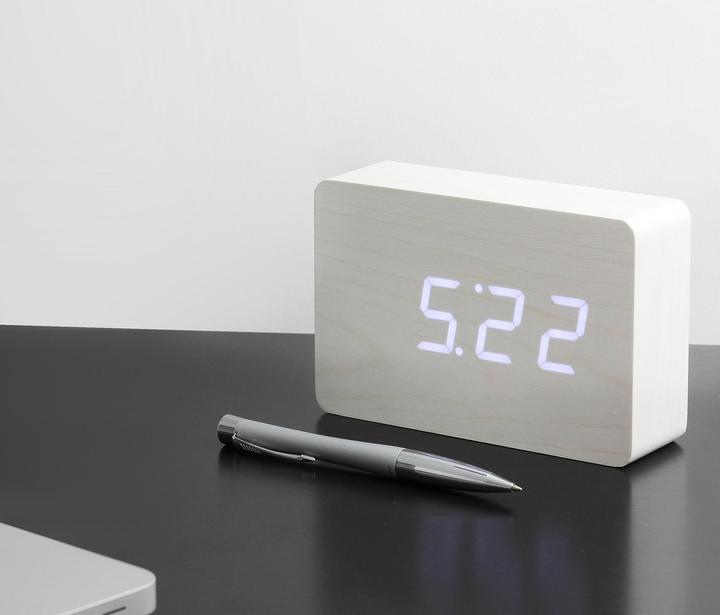 Actual product image Gingko Brick Click Clock