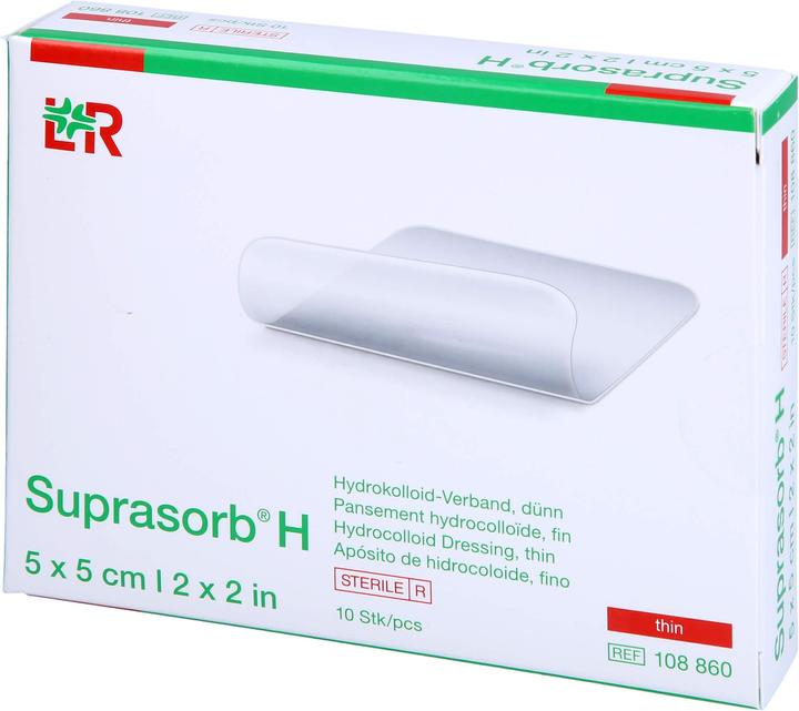 Produktbild Suprasorb H Dünn 5x5cm (10 x)