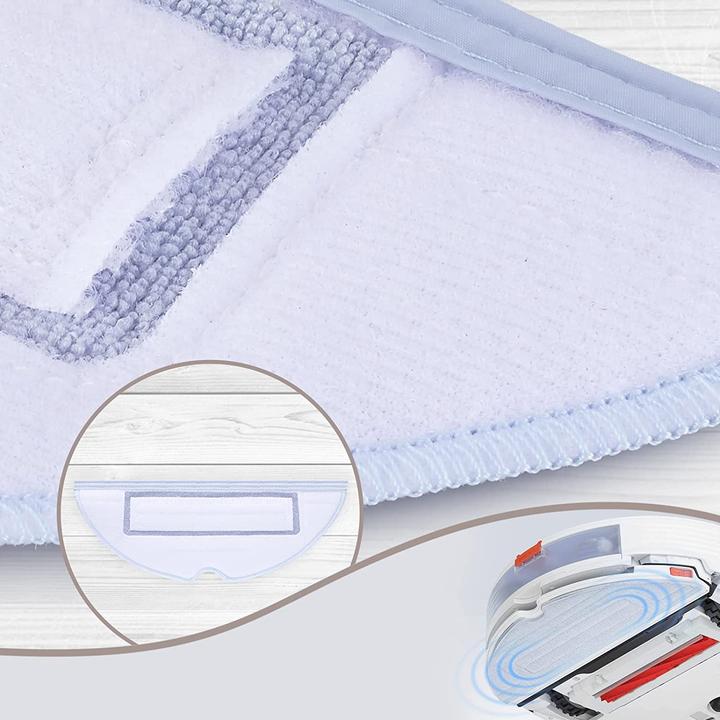 Actual product image Alloytool Wipes Accessory Set for Roborock, 12 pcs.