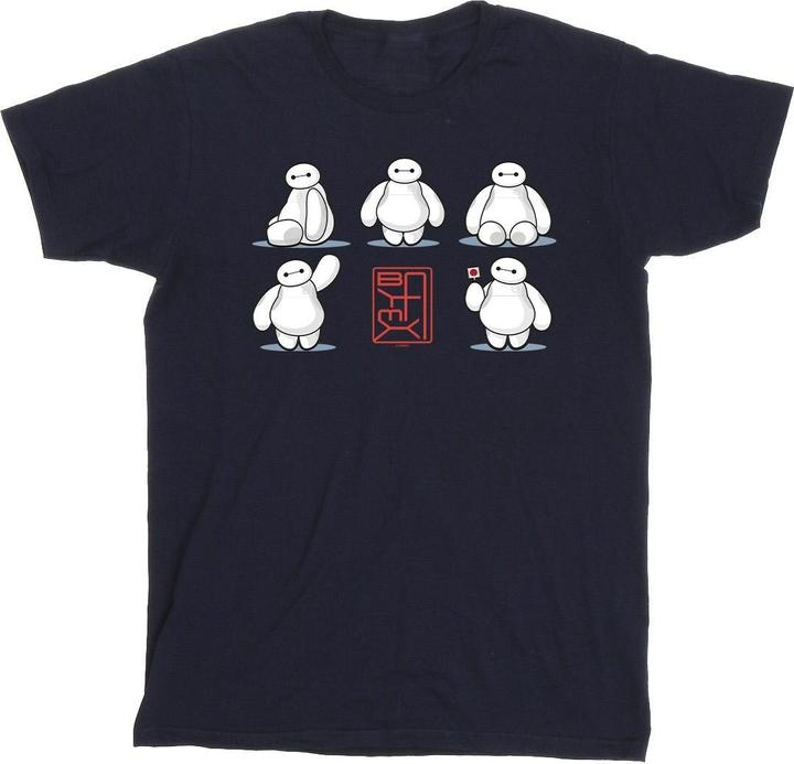 Disney Big Hero 6 Baymax Many Poses TShirt Mädchen