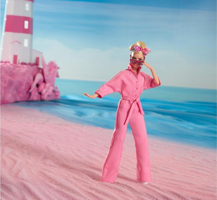 Actual product image Barbie The Movie Puppe im Pink Power Jumpsuit