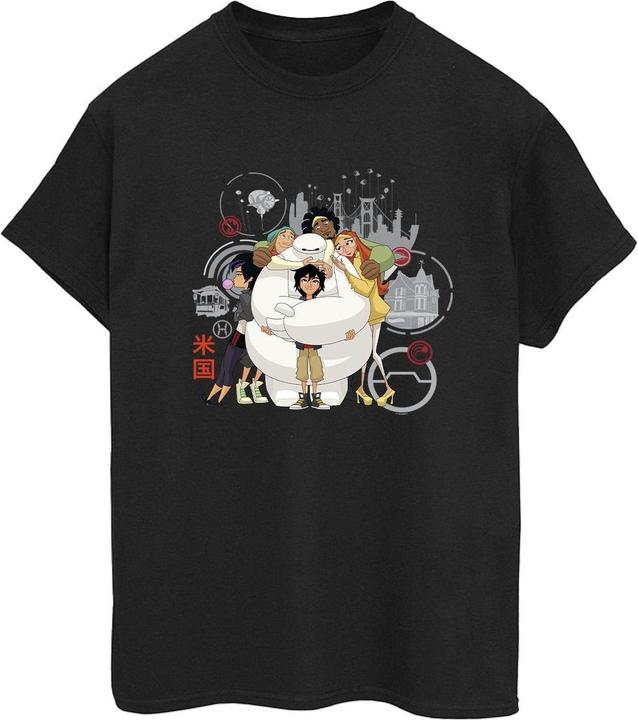 Disney Big Hero 6 Baymax Group Hug TShirt (L)