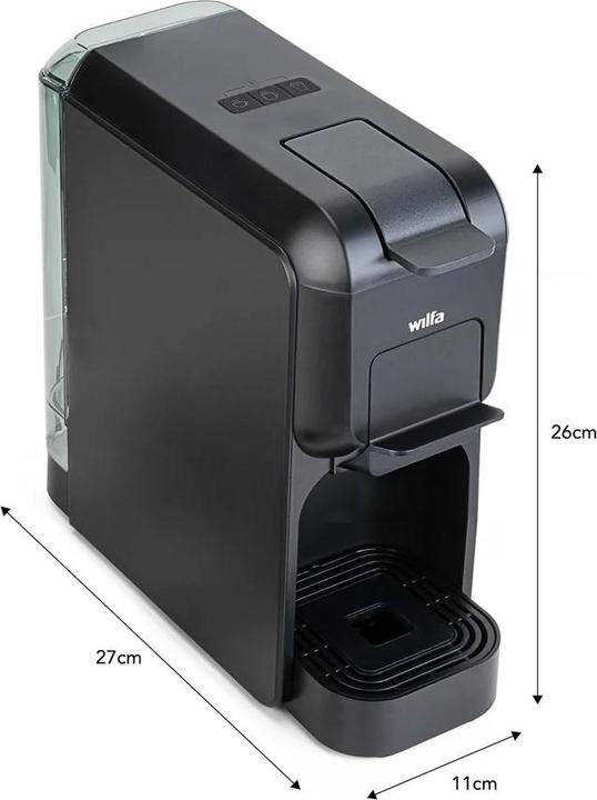 Actual product image Wilfa Volo Capsule Mini Espresso Machine and Capsule Brewer (NESCAFÉ Dolce Gusto)
