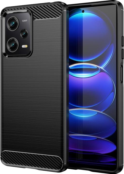 Screenguard Xiaomi Redmi Note 12 Pro 5G Housse Carbon Brushed Soft TPU (Xiaomi Redmi Note 12 Pro 5G)