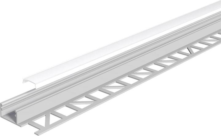 EVN-Lichttechnik Illuminotecnica Profilo in alluminio con copertura APFL1AM200 (2000 mm, 37 mm, 10.90 mm)