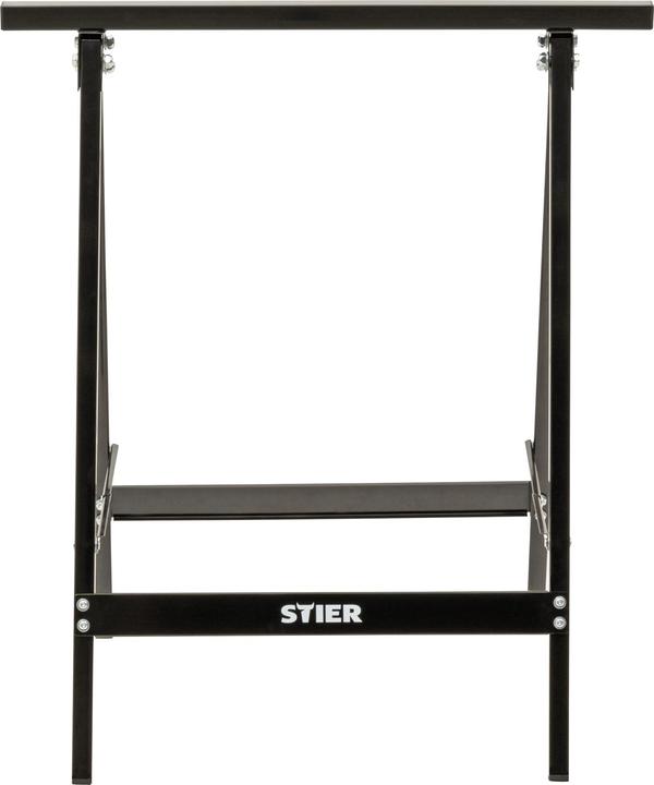 Immagine prodotto Stier Cavalletto da lavoro in acciaio 100 kg (63.50 cm, 43 cm)