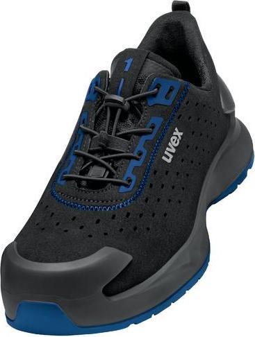 Produktbild Uvex Sports uvex 1 x-craft Halbschuhe S1 68139 schwarz, blau Weite 12 Grösse 41 (S1, 41)