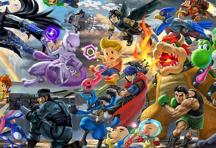 Actual product image Nintendo Super Smash Bros. Ultimate (Switch, IT)