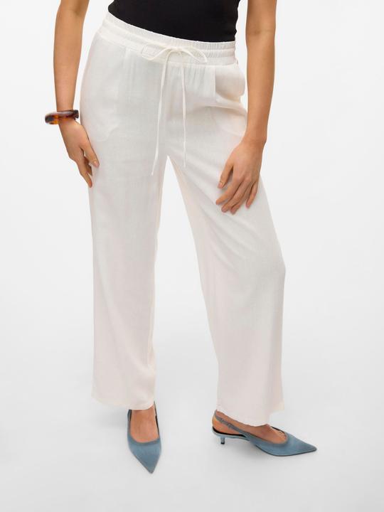 Image du produit Vero Moda VMJESMILO Pantalon à taille moyenne Pantalon à coupe large (M)