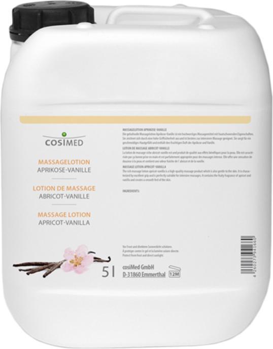 cosiMed Massagelotion Aprikose-Vanille, 5.0000 l (5000 ml)