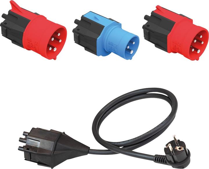 Actual product image NRGkick 32A 10m set suitable GSM incl. adapter and bag (Type 2, 22 kW, CEE32 red)