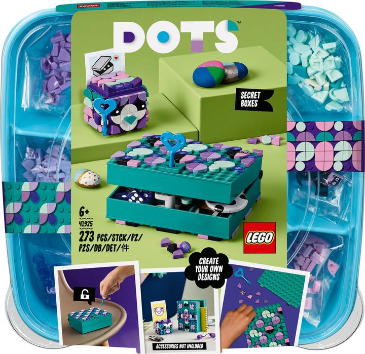 LEGO Geheimbox mit Schlüsselhalter (41925, LEGO Dots)