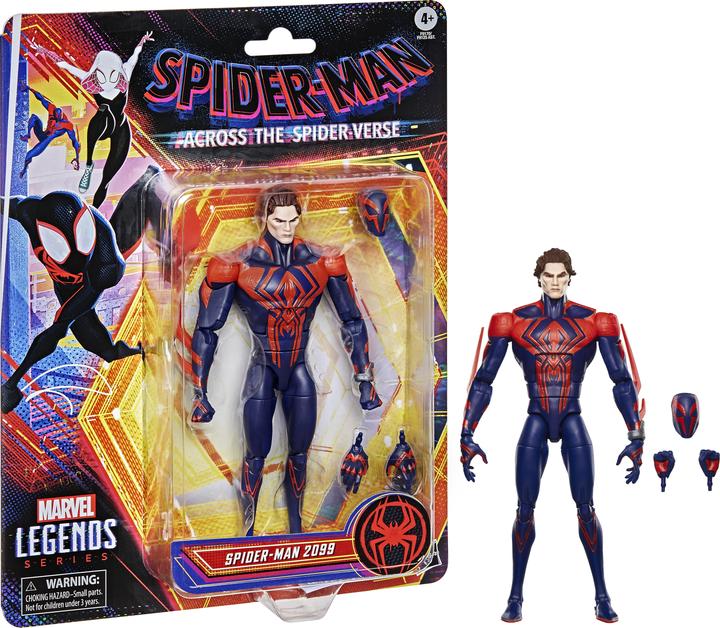 Produktbild Hasbro Spider-Man: Across the Spider-Verse Marvel Legends Actionfigur Spider-Man 2099 15 cm