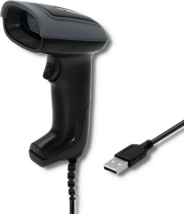 Qoltec 50863 Scanner QR e BARCODE cablato | USB (Codici a barre 2D)
