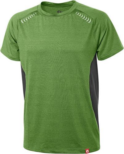Magni T-Shirt Quick Dry grün/schwarz meliert Gr. L Fortis Elements (L)