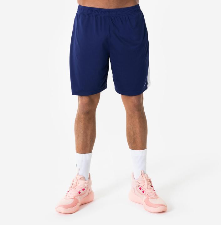 Actual product image Kipsta Damen/Herren Basketball Shorts - Short 100 marineblau (4XL)