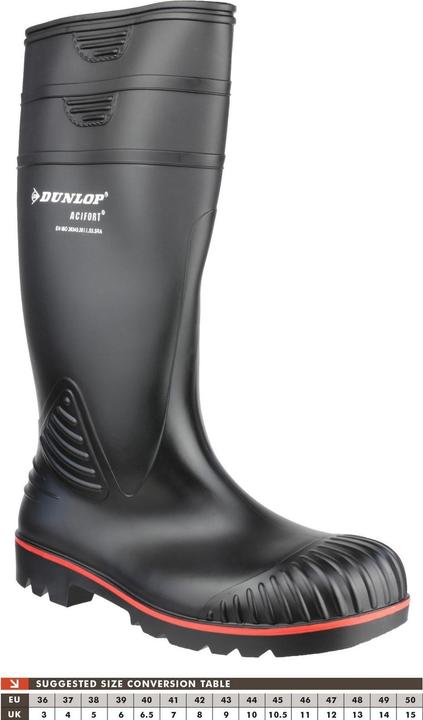 Actual product image Dunlop Acifort A442031 rubber safety boots (45)