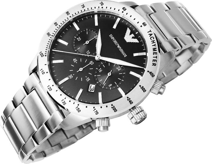 Immagine prodotto Emporio Armani Mario (Orologio da polso analogico, Cronografo, 43 mm)