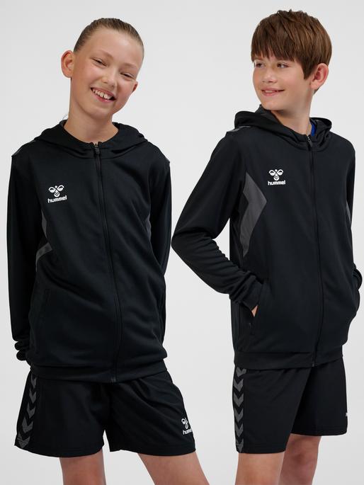 Actual product image hummel Hmlauthentic Pl Zip Hoodie Kids (152)
