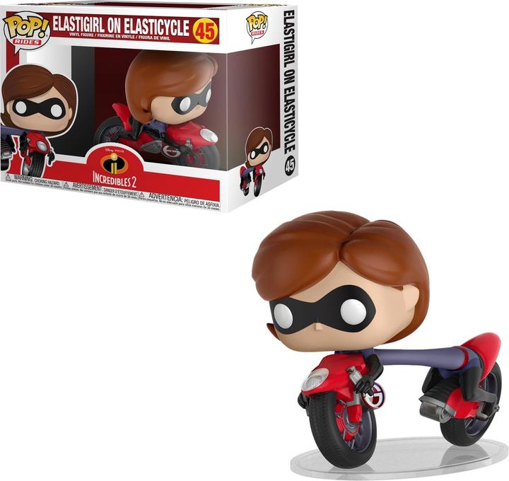 Actual product image Funko Die Unglaublichen - 45 - Elastigirl on Elasticycle POP Television