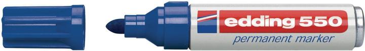 Actual product image Edding Permanent marker 550 (Blue, 4 mm, 1 x)