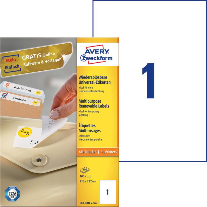 Immagine prodotto Avery Etichette universali