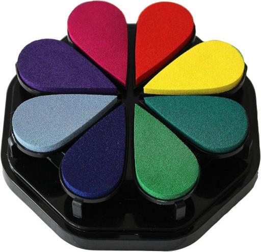 Image du produit Artoz Tampon encreur standard 8 couleurs 2,0 x 3,5 cm