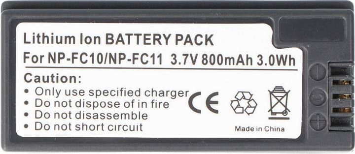 Produktbild Sony Akku NP-FC10 Akku, NP-FC11 Akku DSC-F77, DSC-P10, DSC-P12 (Kamera Akku)