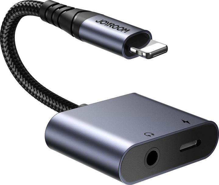 Produktbild Joyroom SY-L01 Lightning zu Lightning / 3,5-mm-Miniklinken-DAC-Adapter 2 in 1 (Lightning, 3.5mm Klinke)