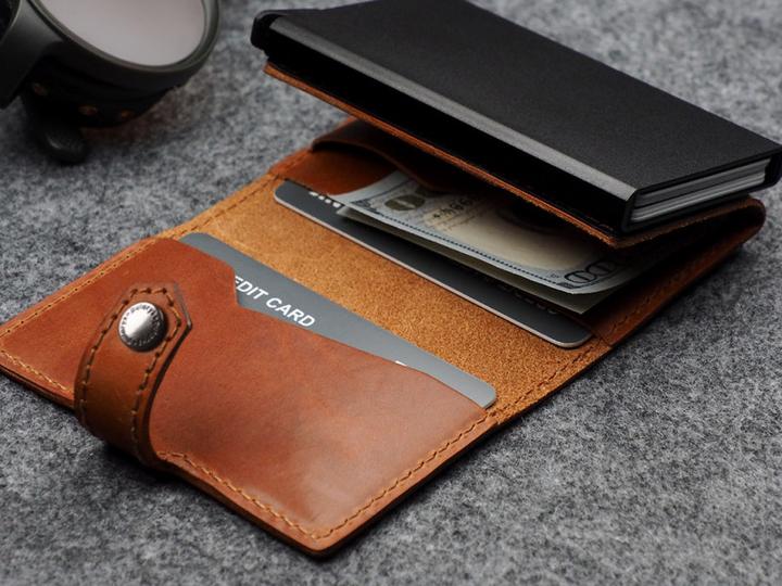 Actual product image Pularys Wallet HIKER credit card holder