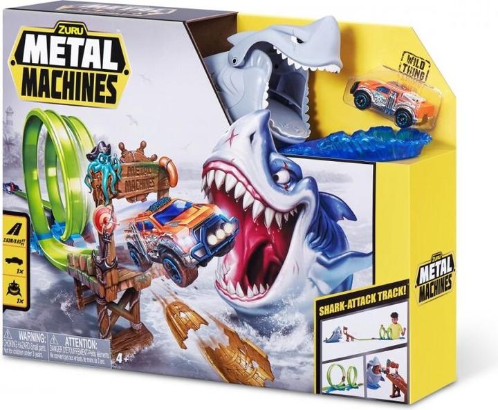 Actual product image Zuru Metal Machines Shark Attack