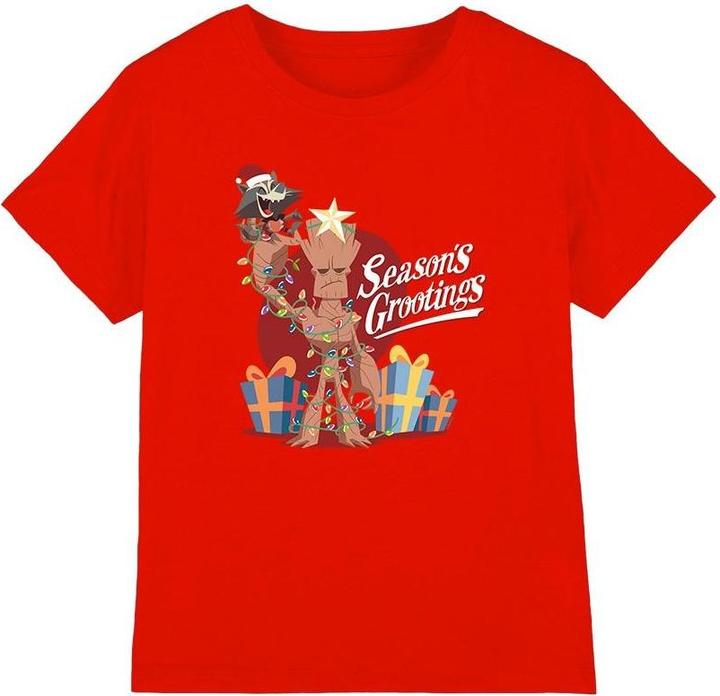 Guardians of the Galaxy Seasons Grootings TShirt