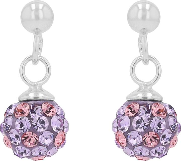 Actual product image zz_ArchivedByPCD_Amor Schmuck_zu_Amor Amor Ohrschmuck für Mädchen, 925 Sterling Silber, Kristallglas (Silver 925)