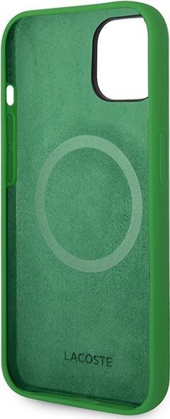 Image du produit Lacoste LCHMP14SSLON iPhone 14 / 15 / 13 6.1" green hardcase with Silicone and MagSafe (Apple iPhone 14, Apple iPhone 15, Apple iPhone 13)