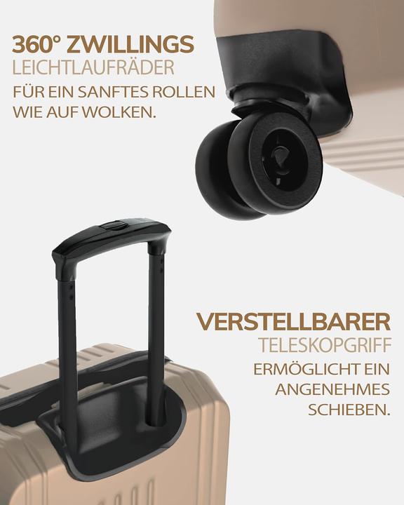 Immagine prodotto Fergé Hartschalenkoffer mit TSA-Schloss