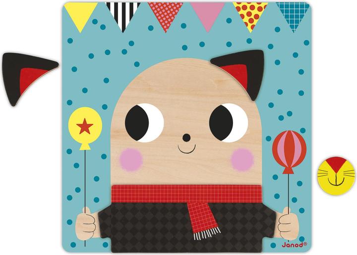 Actual product image Janod Magnetic educational game