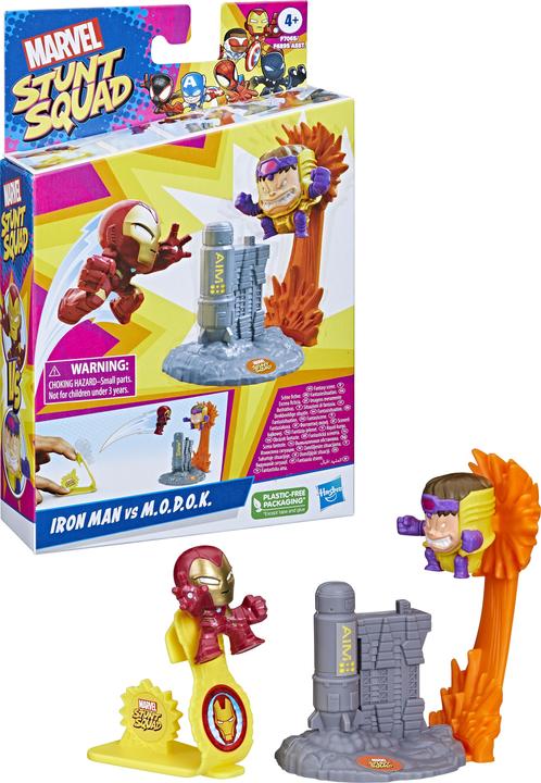 Actual product image Hasbro Mvl Stunt Squad Heroes Vs Villains