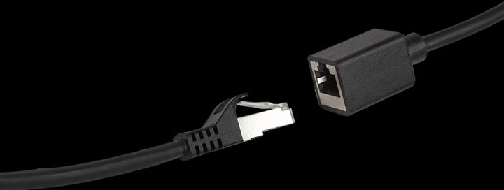 Immagine prodotto LogiLink Prolunga cavo patch Premium, Cat.6A, 3,0 m nero, spina RJ45 (S/FTP, CAT6a, 3 m)