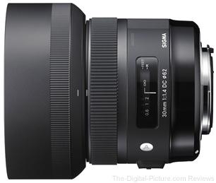 Actual product image Sigma 30mm, f/1.4 DC HSM ART, Nikon F DX (Nikon F, APS-C / DX)