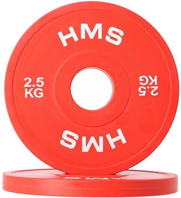 Immagine prodotto HMS Paracolpi olimpionico 2x2 5kg Rosso CBRS25