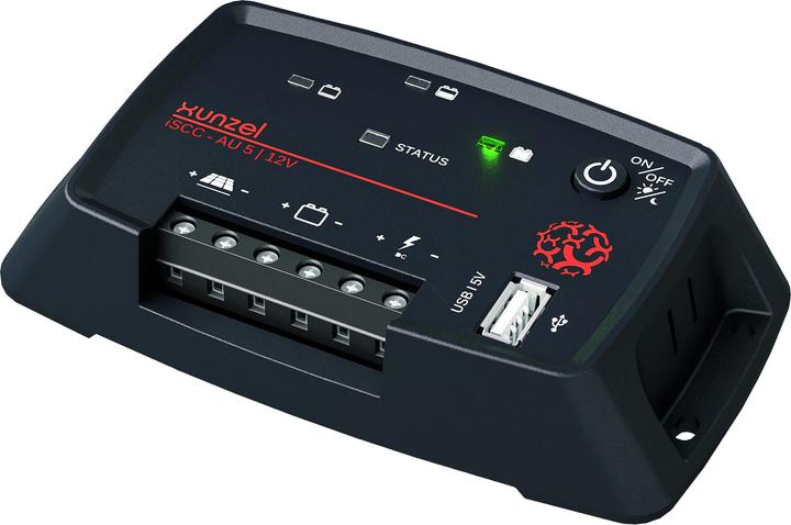 Actual product image Xunzel Solar charge controller 5A / 12V