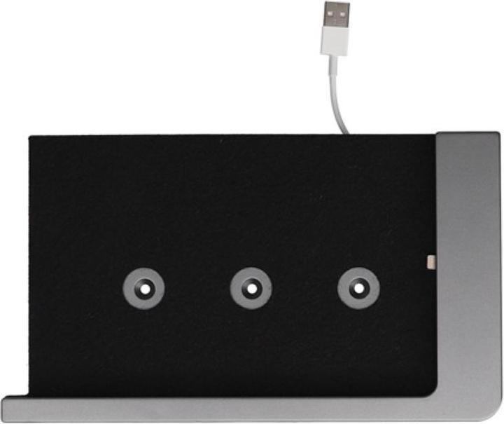 Produktbild Viveroo Premium-Wandhalterung - f?r iPad? Mini 4&5 - Dark Steel (Dunkelgrau)