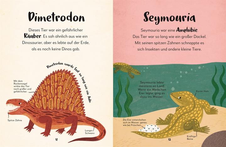 Produktbild Mein liebstes Buch der Dinosaurier und anderer Lebewesen der Urzeit (Deutsch, Dean(Dr.), Lomax, 2023)