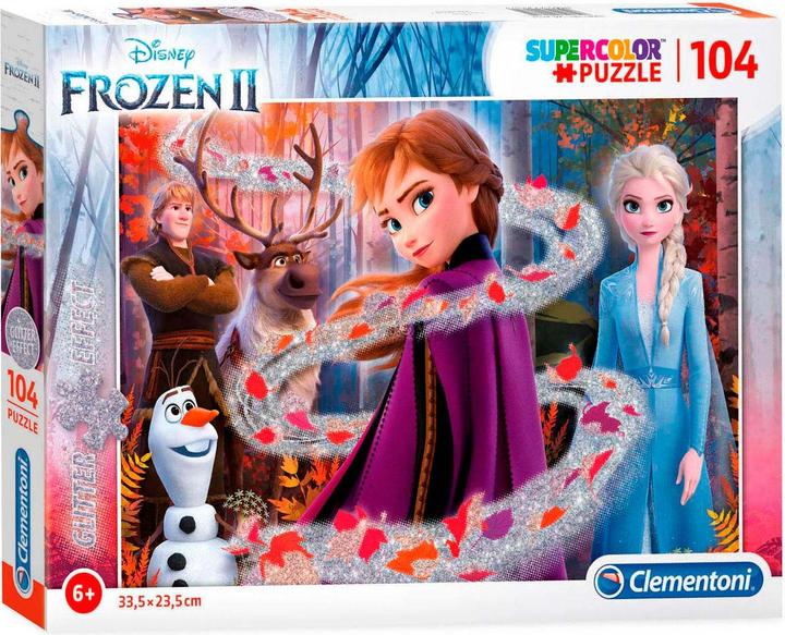 Actual product image Clementoni Glitter Frozen 2 (104 pieces)