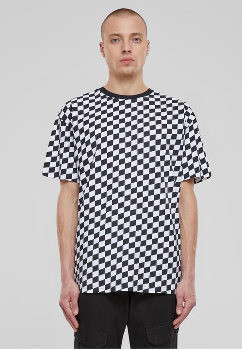 Actual product image Urban Classics Oversized Check Tee - 142641 (XXL)