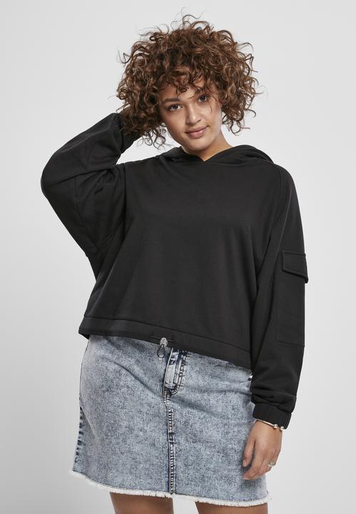 Produktbild Urban Classics Ladies Short Worker Hoody (5XL)