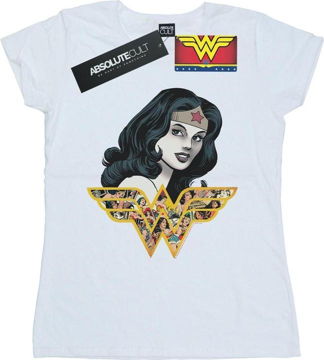 Wonder Woman Retro Collage TShirt (L)